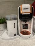 5 in 1 Multiple Capsule Coffee Machine Hot/Cold DG Cappuccino Nes Small Capsule ESE Pod Ground Coffee Cafeteria 19Bar H2B photo review